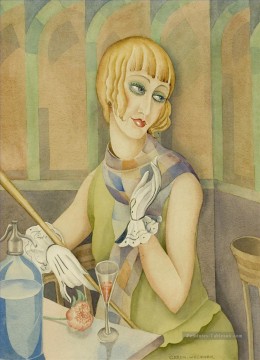 Fille danoise Lili Elbe Gerda Wegener Peinture à l'huile